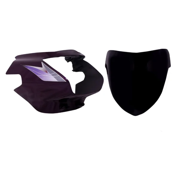 Head Light Visor mask tvs Star City N m Purple