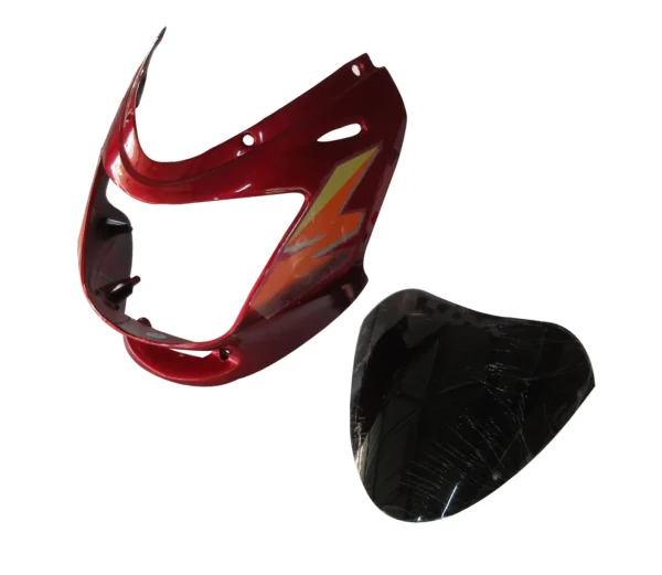 SAI-27A Head Light Visor mask Bajaj Caliber 115 Red product image