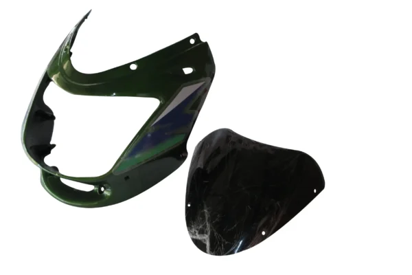 Head Light Visor mask Bajaj Caliber 115 Huda Baba Green product image