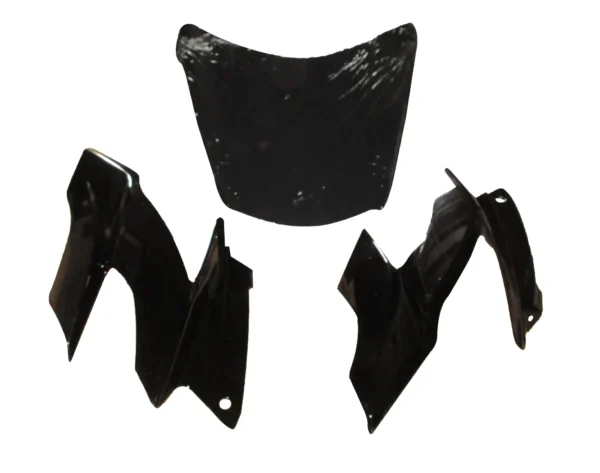 SAI-286 Head Light Visor mask TVS Apache Rtr 160 180cc N m Black