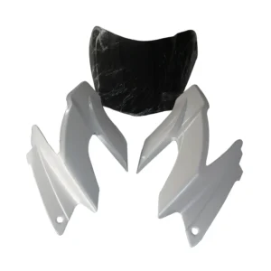 SAI-286D Head Light Visor mask TVS Apache Rtr 160 180cc N m White