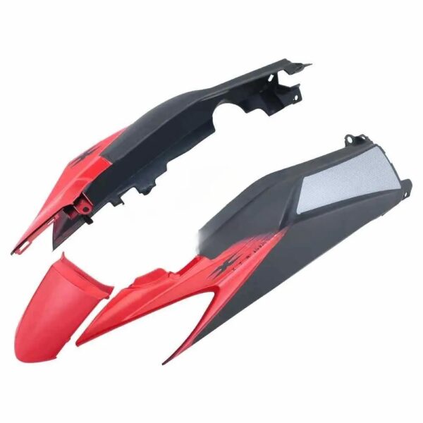 SAI-289 Tail Panel seat Cowl Hero Cbz Xtreme Sports Red black Bike