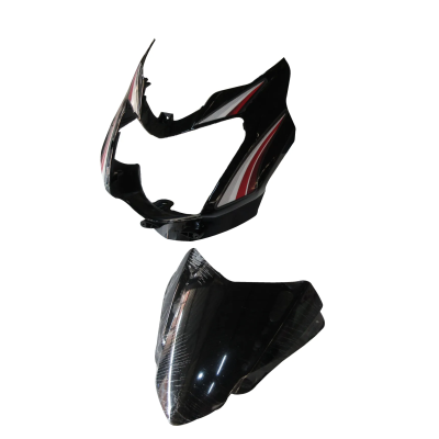 SAI-303-400x400 Head Light Visor mask TVS Star Sport Latest type 3 Black red Stk