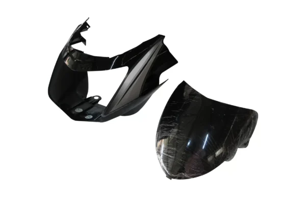 SAI-304B-scaled Head Light Visor mask TVS Star Cvti 110cc Latest type 3 Black silver Stk