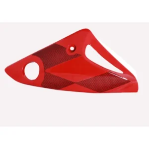 Hero Honda Glamour Tank Side Cover Set - Red | Type 3 panel Set lh rh Hero Honda Glamour Latest type 3 Red