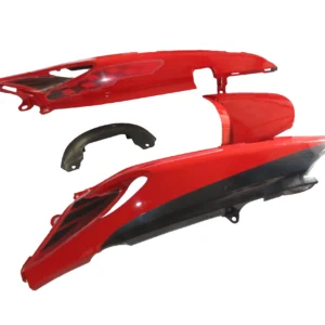 SAI-336 Tail Panel seat Cowl Hero Glamour Latest N m type 4 S Red black Bike