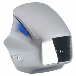 Head Light Visor mask hero Splendor Pro new Graphics Silver