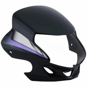 SAI-340 Head Light Visor mask hero Hf Deluxe Black blue Stk