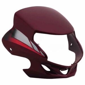 Head Light Visor mask hero Hf Deluxe Wine Red