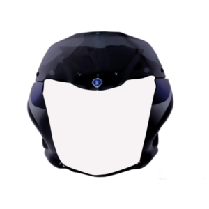 SAI-353A-scaled-400x400 Head Light Visor mask bajaj Discover 100m Black blue Stk product image