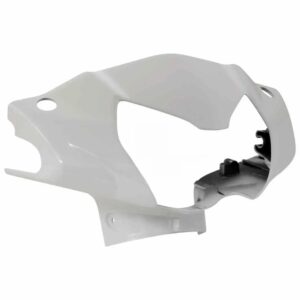 SAI-357C Head Light Visor mask TVS Wego White