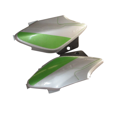 SAI-361C-400x400 Side Panel cover Hero Splendor I smart Silver Green Bike