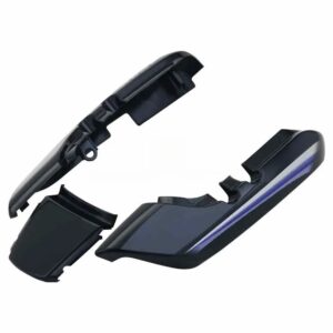 SAI-370 Tail Panel seat Cowl Hero Splendor Pro new Graphics Black blue Stk product image