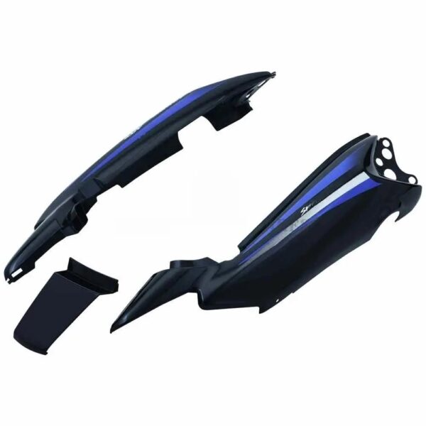 SAI-373 Tail Panel seat Cowl Hero Splendor Nxg Black blue Stk