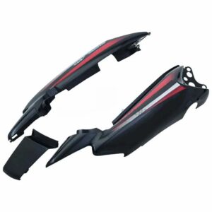 SAI-373A Tail Panel seat Cowl Hero Splendor Nxg Black red Stk