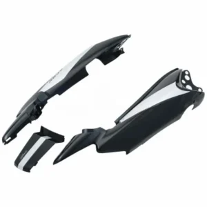SAI-375E-400x400 Tail Panel seat Cowl Hero Splendor I smart Black silver Stk product image