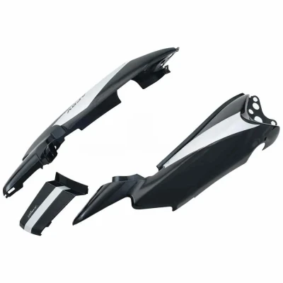 SAI-375E-400x400 Tail Panel seat Cowl Hero Splendor I smart Black silver Stk product image