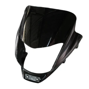 SAI-393A Head Light Visor mask bajaj Platina 100es Black grey Stk product image