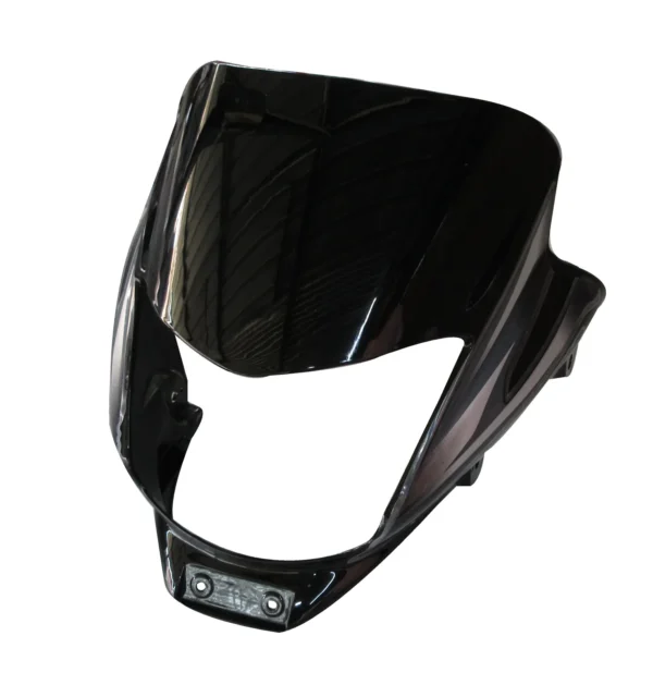 Head Light Visor mask bajaj Platina 100es Black grey Stk product image