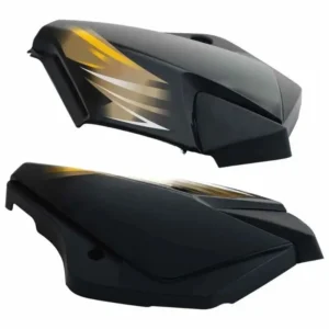 SAI-397D-1 Side Panel cover TVS Star Cvti 110cc N m Black yellow Stk