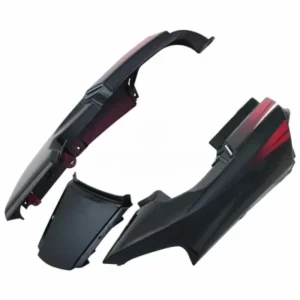 SAI-399A-400x400 Tail Panel seat Cowl Hero Super Splendor Latest Type 3 Black red Stk