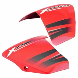 Hero Passion Tank Side Cover Panel Set (LH/RH) | Replacement Parts panel Set lh rh Hero Passion Xpro Sport Red black Stk