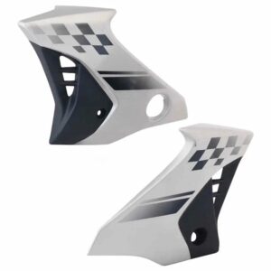 Tank Side Cover Panel Set LH RH Hero Honda Glamour N m panel Set lh rh Hero Honda Glamour N m type 5 Silver