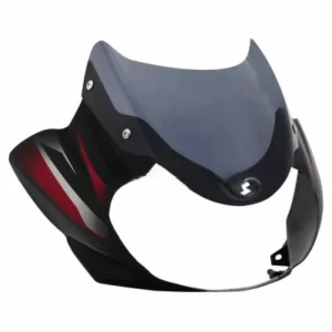 SAI-444-400x400 Head Light Visor mask Bajaj Discover 125 Ug 3 Black red Stk product image