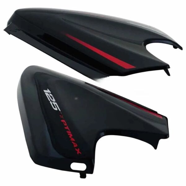 SAI-458 Side Panel cover Honda Cb Shine Type 5 Blackred Stk