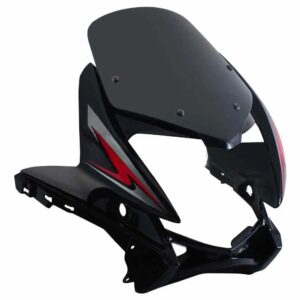 SAI-480 Head Light Visor mask Honda Stunner Black red Stk product image