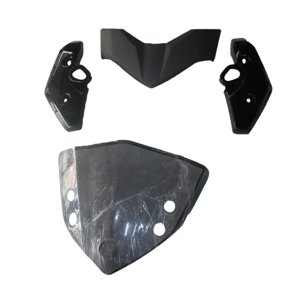 SAI-481 Head Light Visor mask yamaha Fz Black