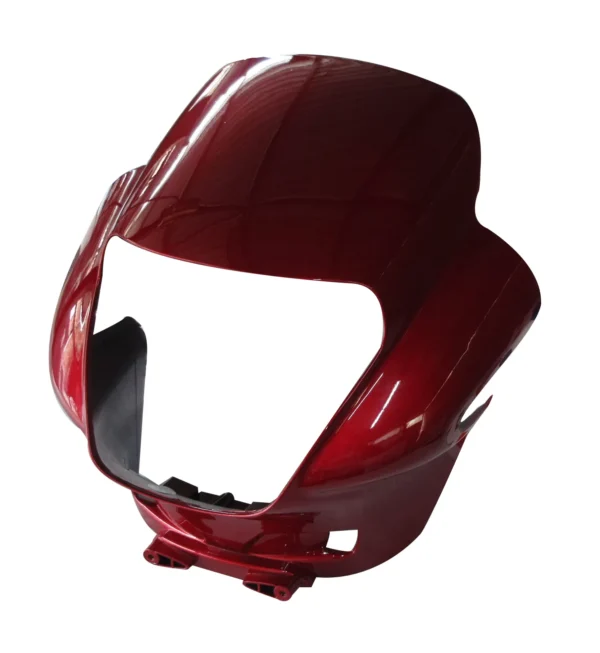 SAI-48A Head Light Visor mask TVS Centra Red