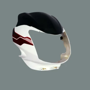 SAI-499C-scaled Head Light Visor mask TVS Phoenix 125cc White