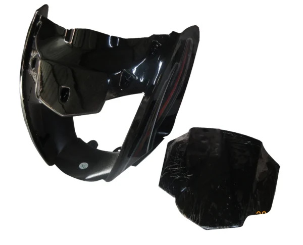 SAI-500 Head Light Visor mask mahindra Centuro Black