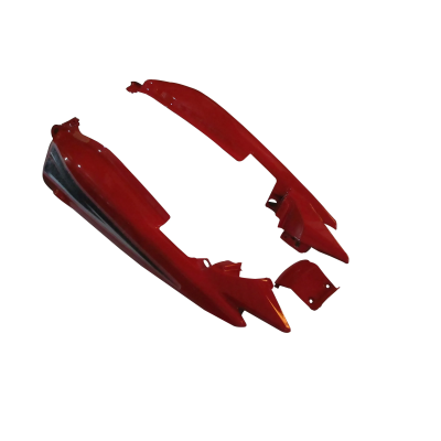 SAI-509F-400x400 Tail Panel seat Cowl Hero Passion Xpro Sport Red black Bike