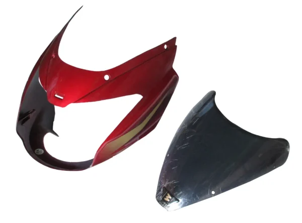 SAI-513C Head Light Visor mask Bajaj Pulsar 150 180cc Dtsi Ug 7 Dyno Red product image