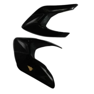 Bajaj Pulsar 135cc UG3 Tank Side Cover Panel Set Black Silver Tank Side Cover Panel Set LH RH Bajaj Pulsar 135cc UG3 Black Silver product image