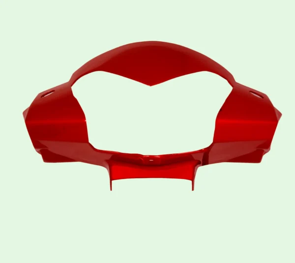 SAI-586C Head Light Visor mask mahindra Gusto Red