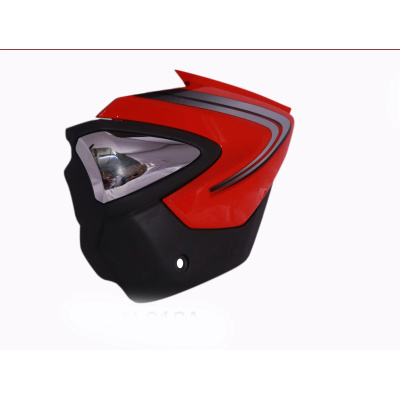 SAI-618A-400x400 Side Panel cover Honda Shine Dx With Chrome Garnish Red product image