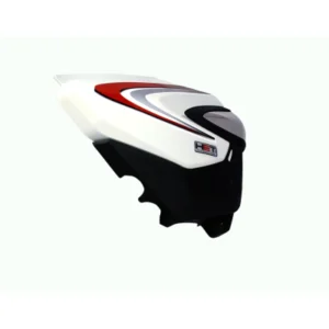 SAI-618C-400x400 Side Panel cover honda Shine Dx With Chrome Garnish White product image