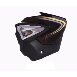 SAI-618F-400x400 Side Panel cover Honda Shine Dx With Chrome Garnish Brown product image