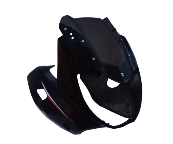 SAI-634B Head Light Visor mask Bajaj Pulsar 220 Ug 2 Black white Stk graphics Version 2015 product image