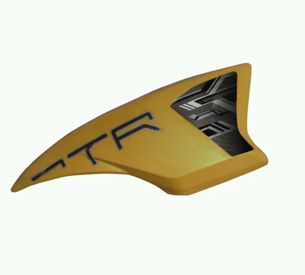 Tank Side Cover Panel Set LH RH TVS Apache RTR 180cc N M Yellow product image