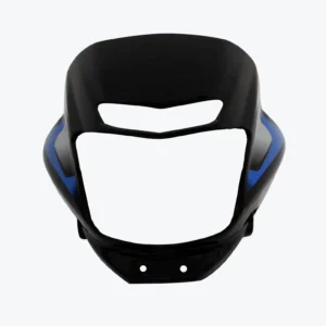 SAI-651 Head Light Visor mask Bajaj Platina 110 2019 Black blue Stk product image