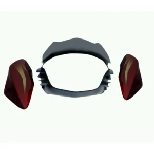 SAI-666C-400x400 Head Light Visor mask bajaj Pulsar 135cc Ug 3 Red set Of 4 product image