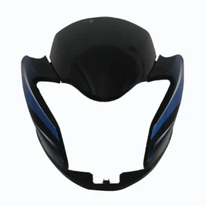 SAI-668 Head Light Visor mask hero Passion Xpro Type 2 Black blue Stk