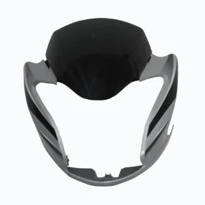 SAI-668E Head Light Visor mask hero Passion Xpro Type 2 Force Silver