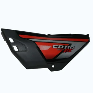 SAI-692 Side Panel cover Honda Cd110 Black red Stk product image