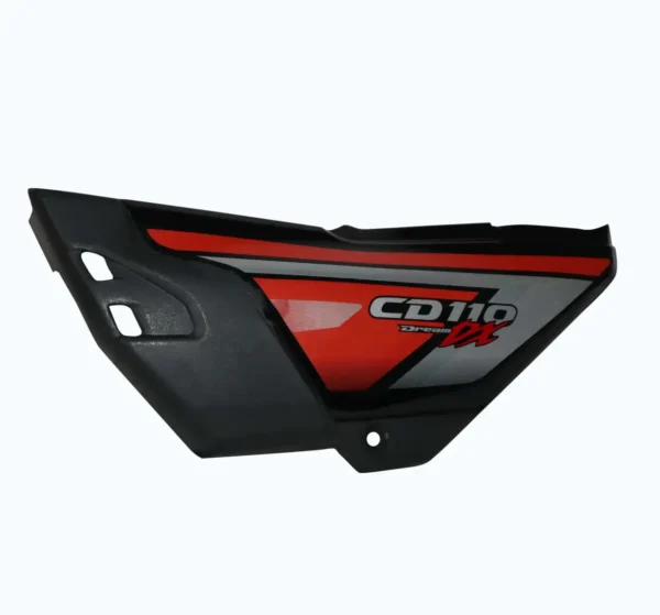 SAI-692 Side Panel cover Honda Cd110 Black red Stk product image