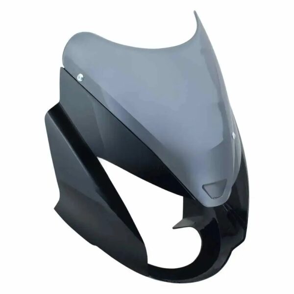 SAI-92 Head Light Visor mask Bajaj Pulsar Dtsi Black
